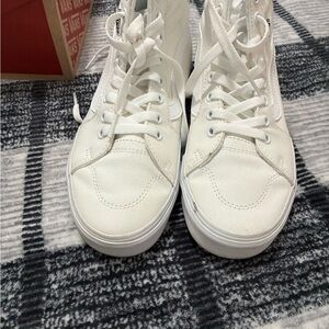 Vans White High-Tops